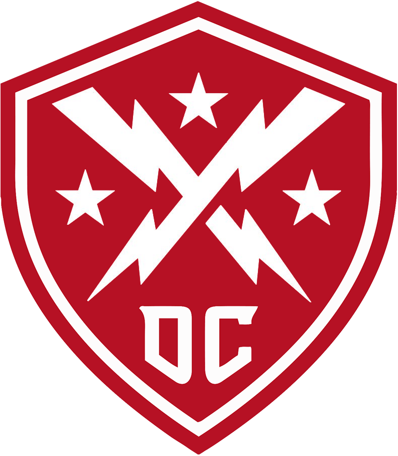 DC Defenders 2020-Pres Primary Logo vinyl decal